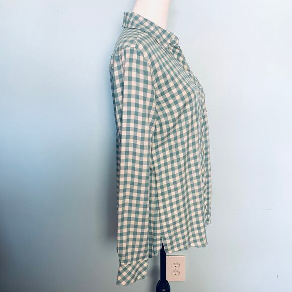 Vineyard Vines Gingham Chilmark Relaxed Button-Down Size 4 - Picture 5 of 8